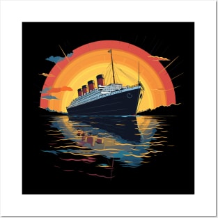 Retro Titanic Men Women Kids Vintage Titanic Posters and Art